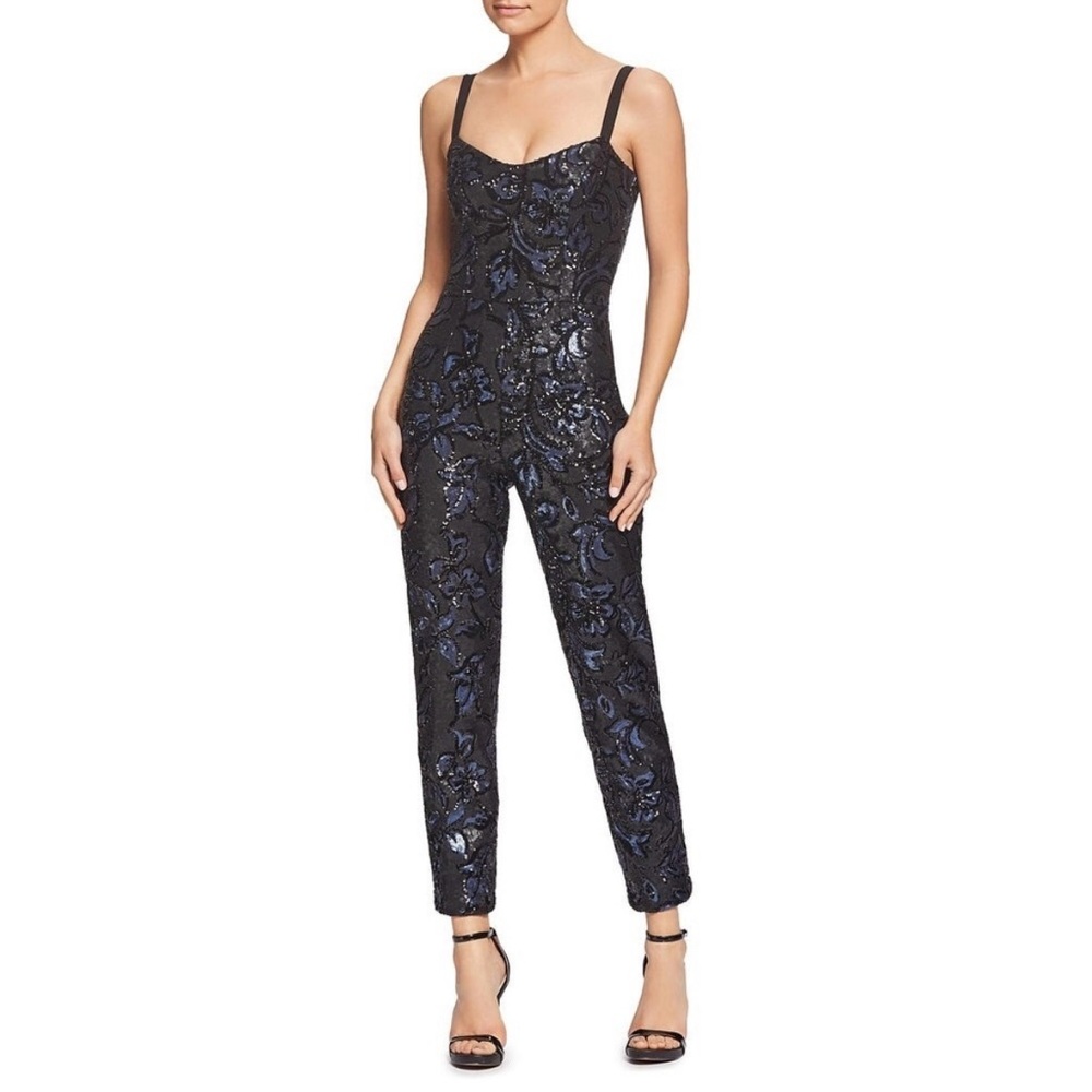Dress the Population Sequin Jumpsuit